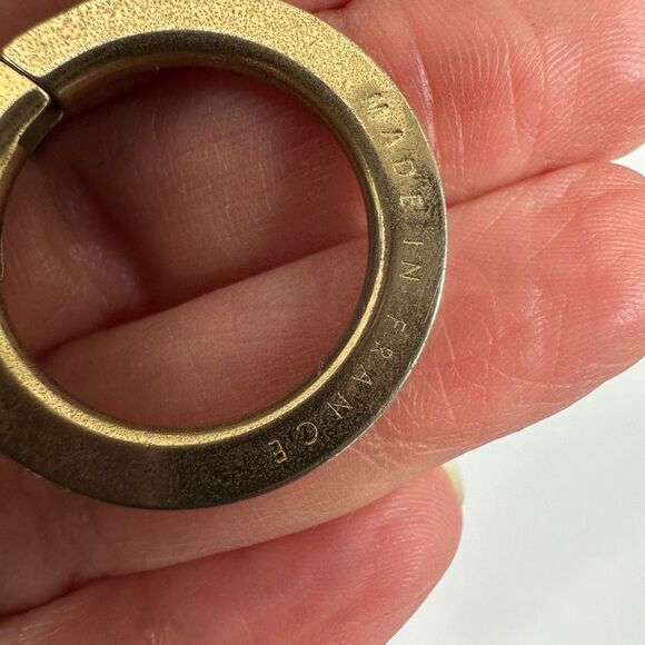 Louis Vuitton Vachetta Leather Key Ring Bag Charm - Picture 7 of 15